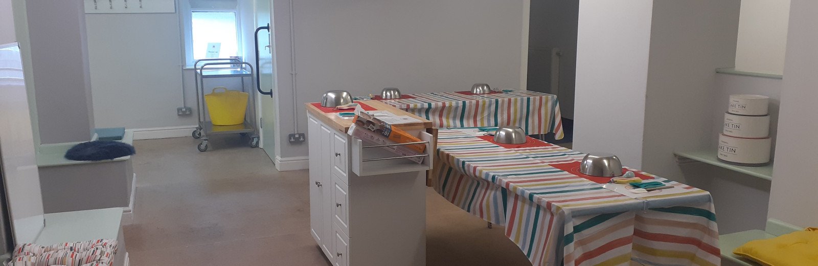 Main area looking towards reception